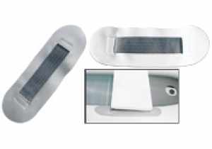 GIBELLATO PLACCA PORTAPANCA IN PVC BIANCA